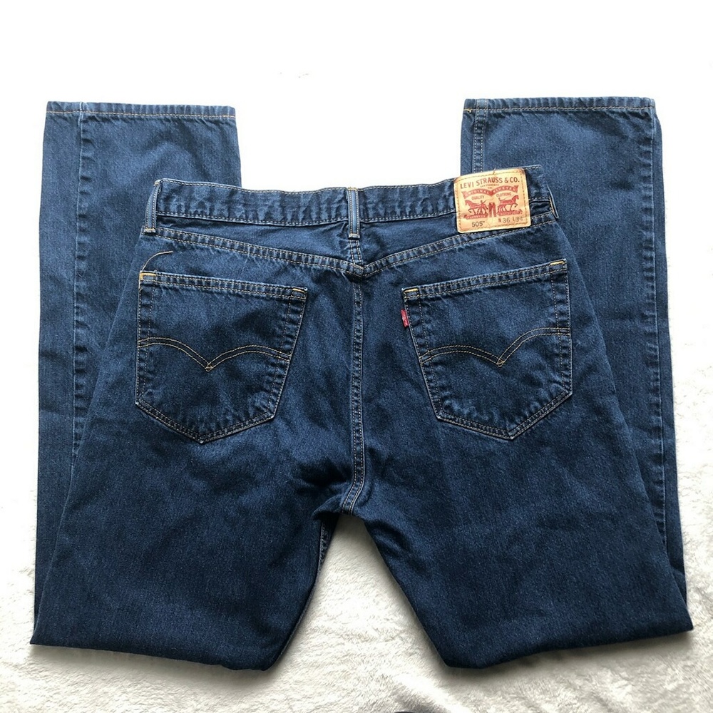 Levi's Straight Leg Jeans 505